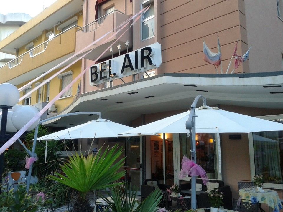 Hotel Bel Air Rivazzurra Di Rimini Exterior foto